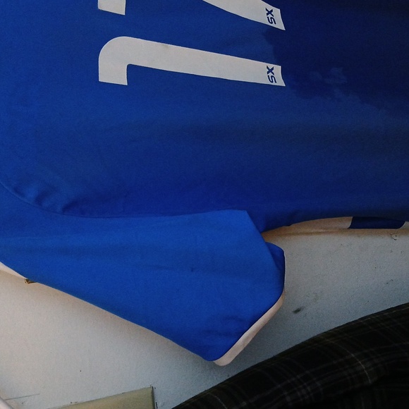 Men's Puma Drycell Costal Football Club Size M 👌 Color Blue White black Jersey - Picture 17 of 17